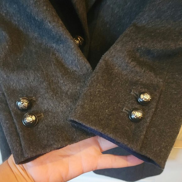 EUC S. Lriahh wool blend coat - Picture 6 of 16